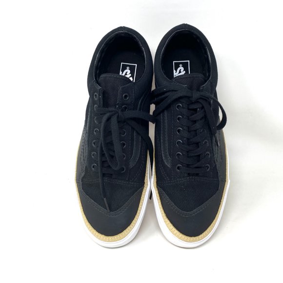 💖MEGA SALE💖VANS Old Skool Men Overply Era Vamp Black Skate VN0A4U14XFZ - Picture 4 of 9